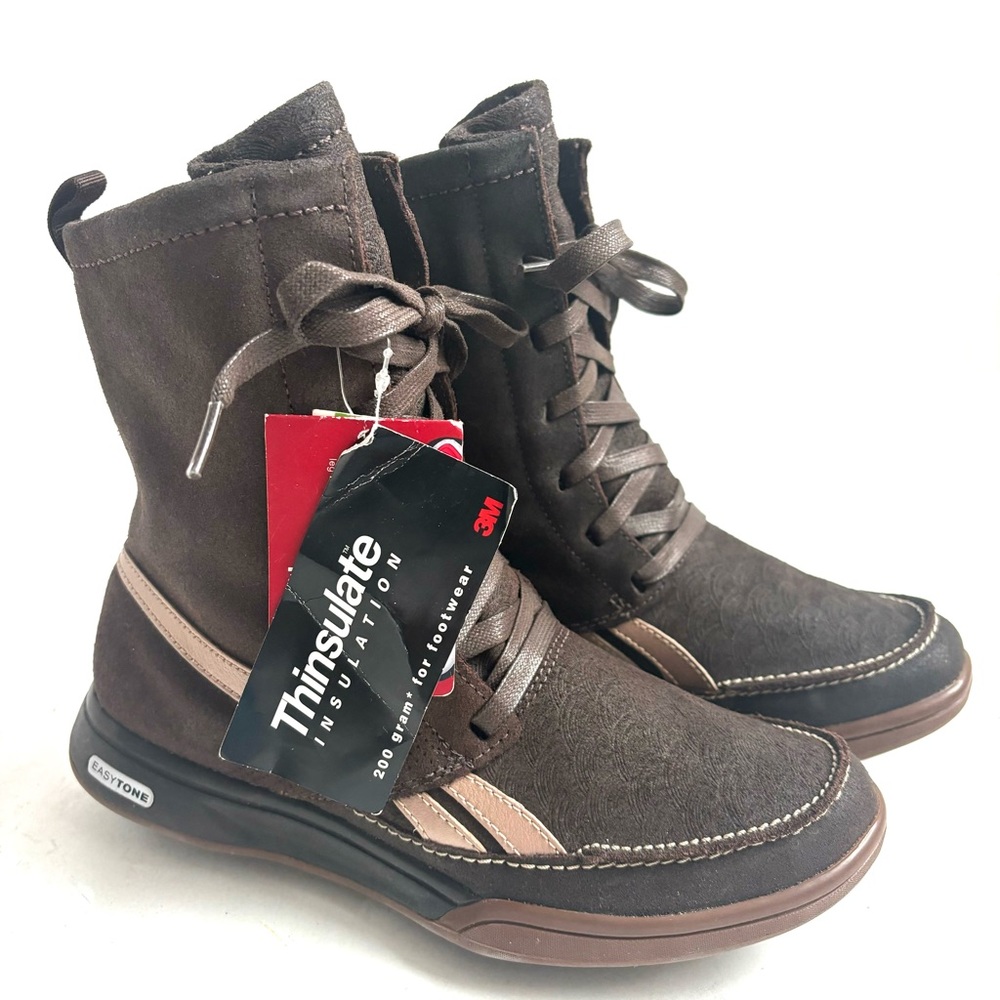 Reebok Sport Easytone Passion 2-J16473 Thinsulate Walking  Boots in Brown Size 7